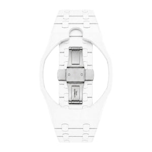 Bracelet en ceramique - Huit Blanc